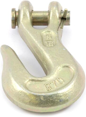 Forney 61047 Clevis Grab Hook, Grade 70 Yellow Zinc, 3/8-Inch in Saudi Arabia