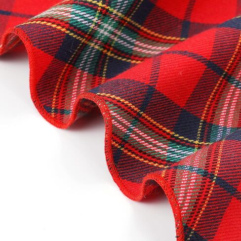 2 Pack Dog Bandana Christmas for Puppy Cat,Plaid Christmas Scarf for Dogs in Saudi Arabia