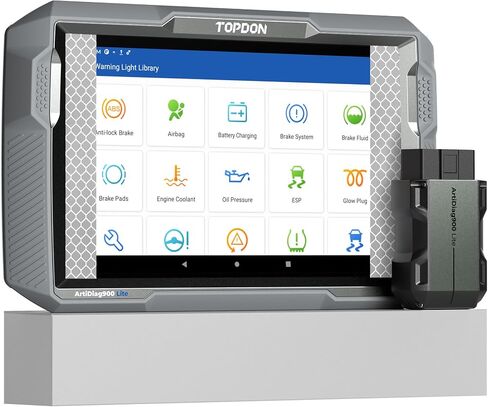 TOPDON Bidirectional Scan Tool, ArtiDiag900 Lite Automotive Diagnostic Tool for Full System, Scanner for Car with Active Test, FCA AutoAuth, Wireless OBD2 Scanner Diagnostic Tool for All Vehicles in Kuwait