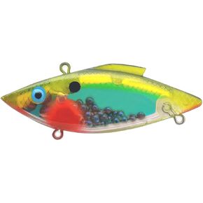 Bill Lewis Lures Lifelike Vibrations Rat-L-Trap 1/2 OZ Lipless Crankbait Fishing Wobble Sinking Lure for Black Bass, Trout, Walleye, Pike, Salmon, Penny Perch
