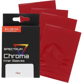 غلاف داخلي من BCW Spectrum Red Chroma - 100 قيراط
