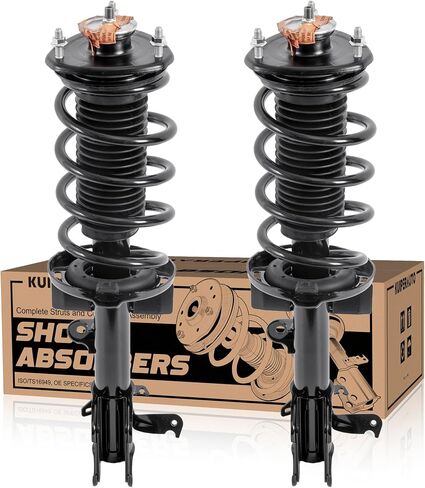 4PC Front Strut Spring with Stabilizer Sway Bar Links Stabilizer Bar Links Kit, Compatible with Honda Odyssey 2008-2010, Replace# 172542 172541 K750304 in Saudi Arabia