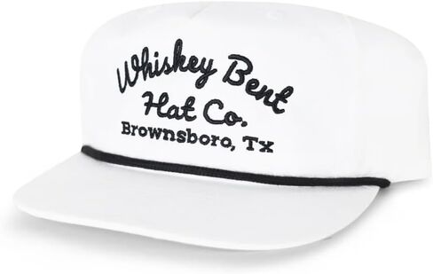 WHISKEY BENT HAT CO. – The Frio Hat – Vintage, Outdoor, Adjustable Snapback Rope Hat, Sun Protection UPF 50+, Water Resistant in Kuwait