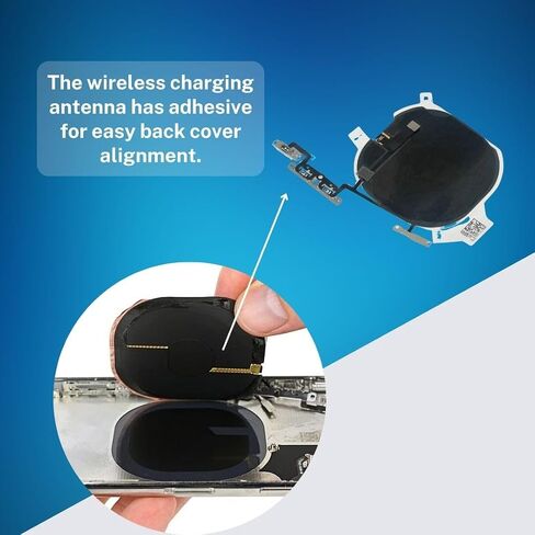 NFC Coil Chip Wireless Charging Signal Antenna Pre-soldered Flex Cable Replacement for iPhone XR in Kuwait
