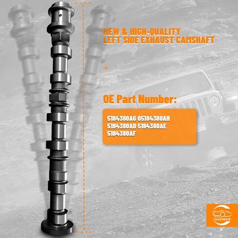 Left Side Exhaust Camshaft 5184377AF 5184377AG Fits for 2011-2020 Chrysler 200 300C,for Jeep-Grand Cherokee,for Dodge-Journey Avenger Charger Durango Ram 1500 3.6L in Saudi Arabia