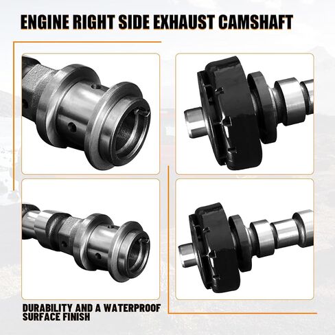 Left Side Exhaust Camshaft 5184377AF 5184377AG Fits for 2011-2020 Chrysler 200 300C,for Jeep-Grand Cherokee,for Dodge-Journey Avenger Charger Durango Ram 1500 3.6L in Saudi Arabia
