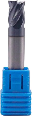 BestParts 5 قطع من مطاحن نهاية الكربيد الصلبة عالية الأداء - طرف مزدوج - مطلي بـ AlTiN، 4 فلوت، حلزون 35 درجة، قطر القطع 1/16 بوصة، قطر الساق 1/8 بوصة، طول القطع 1/8 بوصة، الطول الإجمالي 2 بوصة in Kuwait