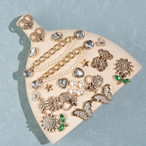 Cute Shoe Charms for Women Lovely Panda Bear Pearl Charms for Girls in Kuwait