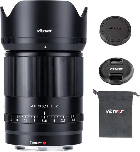 VILTROX AF 24 مللي متر f/1.8 F1.8 التركيز التلقائي إطار كامل زاوية واسعة عدسة الكاميرا لنيكون Z-Mount كاميرات عديمة المرآة Z6 II Z7 Z7 II Z50 Z5 ZFC in Saudi Arabia