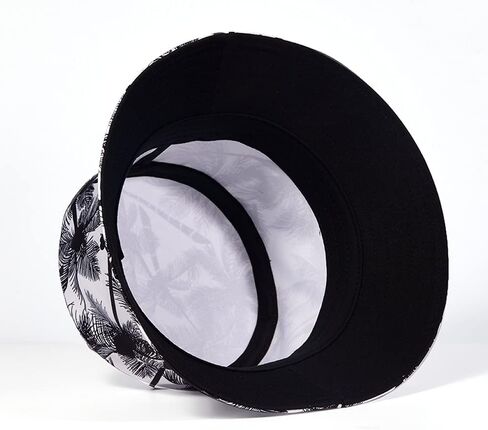 Quanhaigou Unisex Sun Hats, Fashion Beach Bucket Hat for Men Women,Summer Outdoor Boonie Cap Breathable Packable in Kuwait