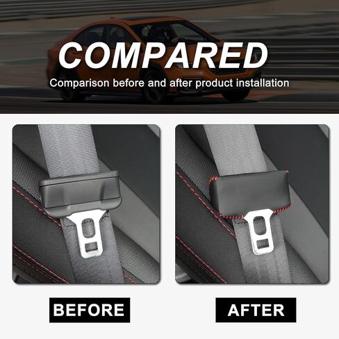 KUNGKIC Car Safety Belt Buckle Covers For 2023 2024 Subaru WRX VB S4 STI 9002 color Italian suede Seat Belt Clips Cover Anti-Scratch Seat Belt Buckle Protector Car Interior Accessories 5 Pcs in Kuwait