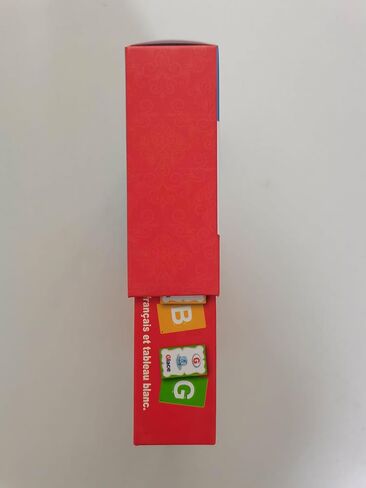 Erasable English Alphabet flashcards. - Write and Wipe Laminated ABCD Letter Tracing Practice Card for Kindergarten (26 Flashcards with Marker) (English Version) in Kuwait