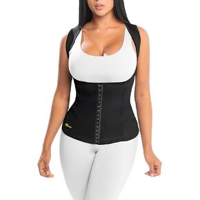 مشد الخصر الساخن Cami من HOT SHAPERS – سترة تنحيف العرق للنساء ومشكل جسم الساونا
