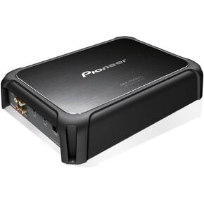 بايونير مكبر صوت باور هاوس GM-DX971 بقدرة 2400 واط وتقنية كلاس دي وقناة واحدة وفلتر تمرير منخفض متغير وتصميم مدمج وتحكم عن بعد في تعزيز الصوت الجهوري