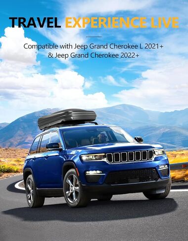 260lbs Lockable Roof Racks Cross Bars Compatible with Jeep Compass 2018-2025, Aluminum Heavy Duty Roof Rails Crossbars Rooftop Cargo Basket Carrier Bag Luggage Rails Kayak Canoe Snowboard in Kuwait