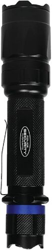 مصباح يدوي Police Security Trac Tact 2AA LED - 280 لومن - تكتيكي - رؤية ليلية حمراء - تتبع الدم البنفسجي - مقاوم للطقس - عالي/منخفض/فلاش/بنفسجي/أحمر in Kuwait