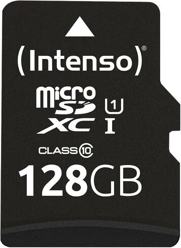 Intenso Microsdhc Memory Card, Class 4, 4 GB, Black in Saudi Arabia