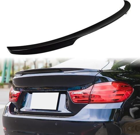 2021-2024 Glossy Black Trunk Spoiler Wing Compatible with BMW 4 Series 2 Door Coupe G22 G82 430i M440i xDrive in Saudi Arabia