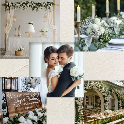 IMQing 24 قطعة من زهور الورد الاصطناعية للديكور، 20 بوصة من الزهور الاصطناعية مع سيقان طويلة، ورود وهمية مع أشواك لتزيين حفلات الزفاف المنزلية (24، أحمر) in Kuwait