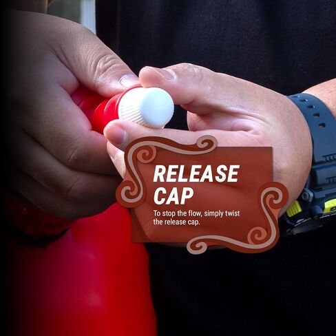 مضخة TERA PUMP TRCDRUM 5.5 GPM حمضية ومياه يدوية مضخة سيفون ذات أسطوانة يدوية، تناسب براميل طبلة سعة 55 جالون، مقاومة للمواد الكيميائية، خالية من مادة BPA، مضخة طبلة للبنزين والديزل وحمض الهيدروكلوريك والمزيد in Kuwait