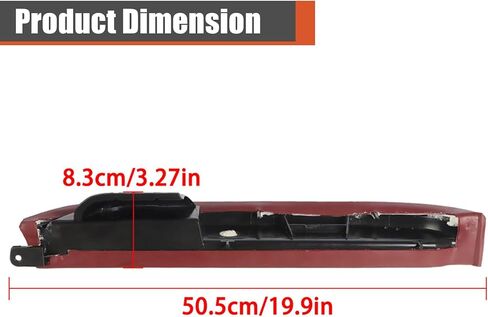 labwork Front Left Driver Side Door Armrest Replacement for 1990-1994 Chevrolet GMC Truck 15691217 Red in Kuwait