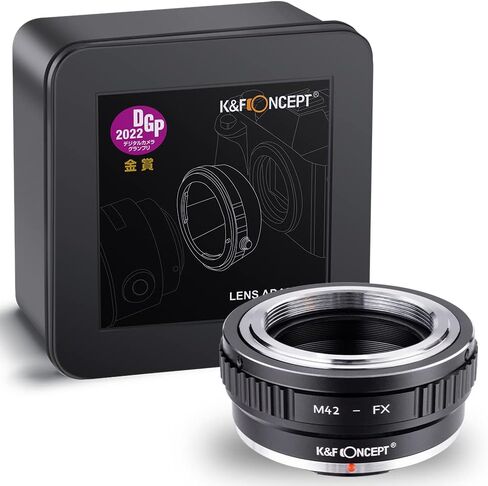 K&F Concept IV PRO MD-FX Lens Mount Adapter with Aperture Control Ring, Compatible with Minolta MD Series Lens to Fujifilm Fuji X-Series X FX Mount Cameras with Matting Varnish Design in Saudi Arabia