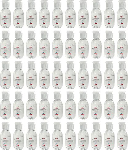 SIPA Hand Sanitizer with Moisturizer 1.69 oz/ 50 ml, (Pack of 16), Gift Box, Flip Cap, Travel Size, Scented Variety Pack with Aloe Vera, Ylang Ylang, Verbena, Lemon, Lavender, and Cherry Scent in Kuwait