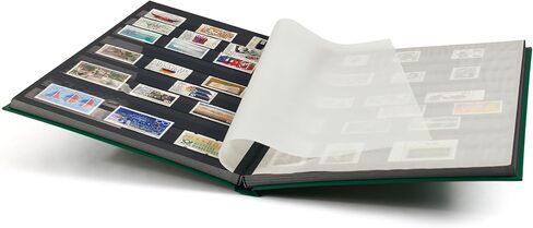 Leuchtturm 315975 DIN A4 Sorter, 16 Black Pages, Non-Padded Cover, Black in Kuwait