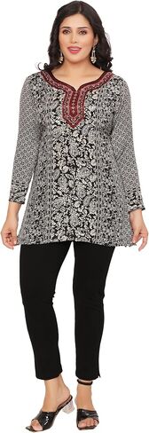 سترة نسائية هندية من Maple Clothing، ملابس كورتي كورتا مطبوعة هندية in Kuwait