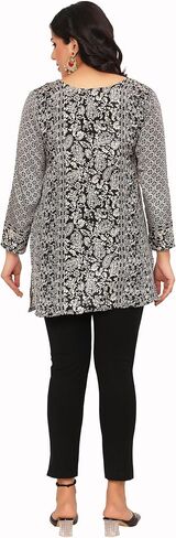 سترة نسائية هندية من Maple Clothing، ملابس كورتي كورتا مطبوعة هندية in Kuwait