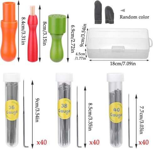 18 Pcs Wool Felting Needles Needle Felting Needles Needle Felting Tools in Kuwait