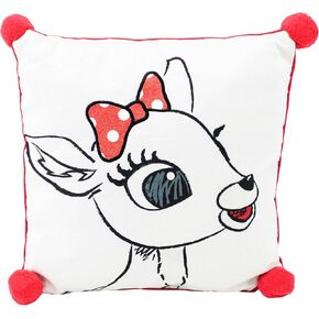 DanDee Rudolph The Red-Nosed Reindeer | 28" Jumbo Holiday Rudolph | Officially Licensed Collectible Plush, Brown