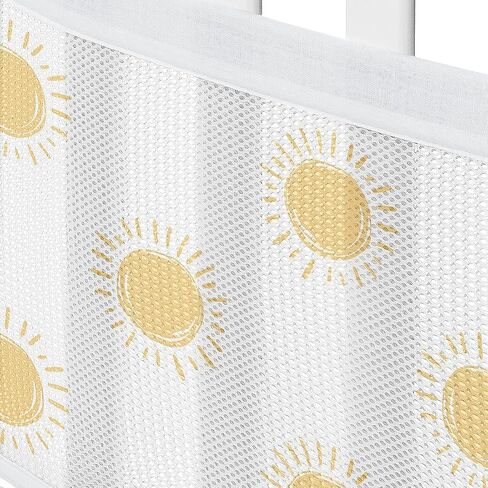 Sweet Jojo Designs + BreathableBaby Boho Desert Sun Taupe Boy Girl Gender Neutral Breathable Mesh Crib Liner Anti-Bumper Baby Infant Beige Ivory Bohemian Mountain Nature Outdoors Geometric Minimalist in Saudi Arabia