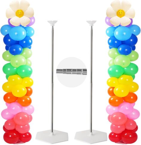 Tamodan Thickened balloons, 120 PCS Balloons Assorted Colors, Latex Balloons for Kid's Birthday Party, Exquisite Rainbow Balloon, 12 Inches & 12 Kinds of Rianbow Colorful Party Balloons Decorations. in Saudi Arabia