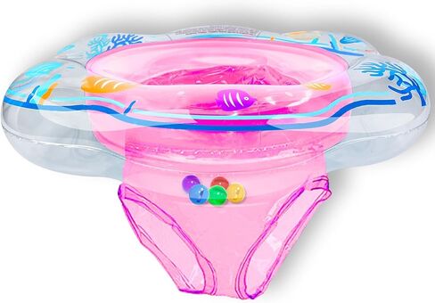 AMENON Baby Pool Float with Seat for Ages 6-12 Months in Kuwait