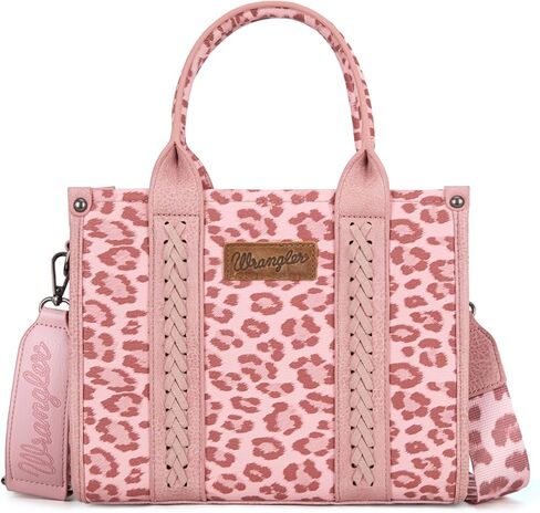 حقيبة يد رانجلر بطبعة بقرة للنساء، حقيبة يد بمقبض علوي غربي بوهو مع حزام مميز in Kuwait