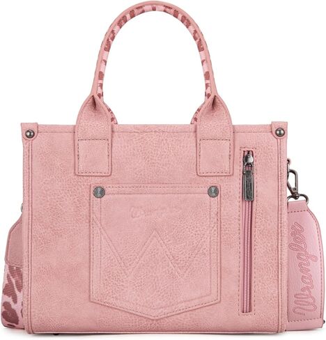 حقيبة يد رانجلر بطبعة بقرة للنساء، حقيبة يد بمقبض علوي غربي بوهو مع حزام مميز in Kuwait