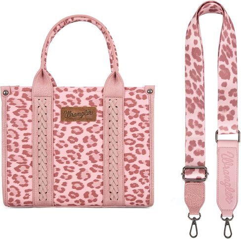 حقيبة يد رانجلر بطبعة بقرة للنساء، حقيبة يد بمقبض علوي غربي بوهو مع حزام مميز in Kuwait