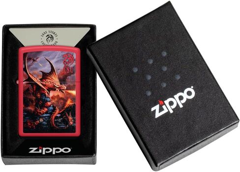 Zippo Dragon Design Green Matte Pocket Lighter in Kuwait