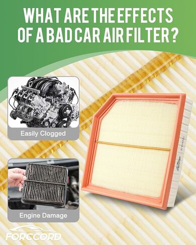 Cabin Air Filter and Engine Air Filter Fits for 2018-2024 Jeep Wrangler 2.0L/3.6L, 2020-2023 Gladiator 3.6L 68301863AA 68257030AA (NOT 3.0L / 6.4L/ DIESEL!!)(NOT 4-door Rubicon) in Kuwait