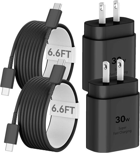 S24/S24 Ultra Charger 25W Samsung Super Fast USB C Charger Block for Samsung Galaxy S24 Ultra/S24/S23 Ultra/S23/S22 Ultra/S22/S21/S21 Ultra/S21+/Note 10 20, Android Phone Charger with 5FT USB C Cable in Saudi Arabia