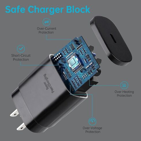 S24/S24 Ultra Charger 25W Samsung Super Fast USB C Charger Block for Samsung Galaxy S24 Ultra/S24/S23 Ultra/S23/S22 Ultra/S22/S21/S21 Ultra/S21+/Note 10 20, Android Phone Charger with 5FT USB C Cable in Saudi Arabia