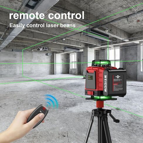 16 Lines Laser Level 360 Self Leveling Accurate 4×360° Cross Line Laser for Construction and Picture Hanging,4D Vertical & Horizontal Line,Level Tool with 4800 mAh Rechargeable Battery (LLX-360-03)… in Saudi Arabia
