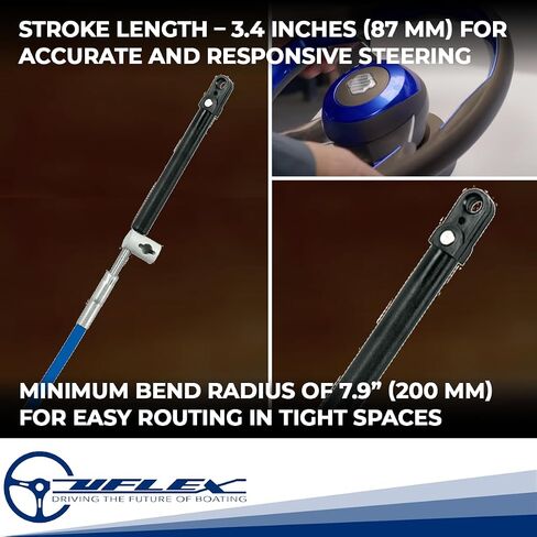 Uflex MACH36X20 Mach36 Mercury/Mercruiser/Mariner/Volvo Control Cable, 20' in Saudi Arabia