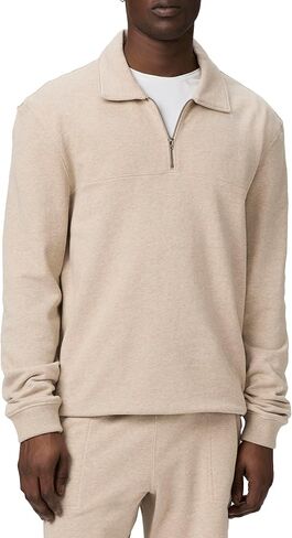 PAIGE Men's Davion Quarter Zip Pullover in Saudi Arabia