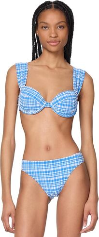ملابس سباحة نسائية من Kate Spade New York من Regal Leopard Underwire in Kuwait