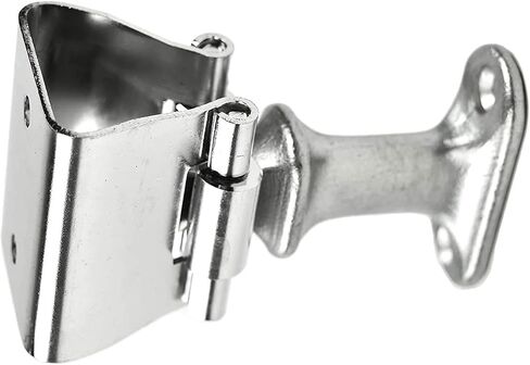 MARINE CITY Stainless Steel Gloss Polished Smooth Finish Strong Door Stopper Catch and Holder (Height: 1-5/8 Inches) for Boats – RVs – Marines – Bedroom Doors – Home – Hardware Accessories (Pack of 1) in Kuwait