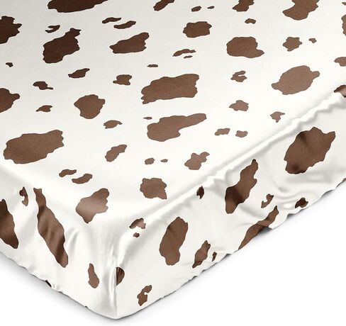 Sweet Jojo Designs Farm Animals Boy Girl Gender Neutral Baby Satin Fitted Crib Sheet Infant Newborn Nursery Toddler Bed Room Standard Watercolor Farmhouse Barn Horse Cow Sheep Pig Goat Chickens Nature in Saudi Arabia