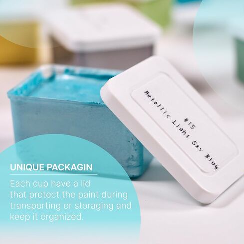 مجموعة ألوان جواش 42 لونًا، 50 مل، أكواب 1.7 أونصة سائلة مع أغطية في حقيبة حمل، مجموعة ألوان مائية للرسم على القماش والورق والخشب - لوازم فنية للبالغين والطلاب والأطفال in Kuwait