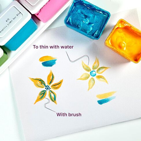 مجموعة ألوان جواش 42 لونًا، 50 مل، أكواب 1.7 أونصة سائلة مع أغطية في حقيبة حمل، مجموعة ألوان مائية للرسم على القماش والورق والخشب - لوازم فنية للبالغين والطلاب والأطفال in Kuwait